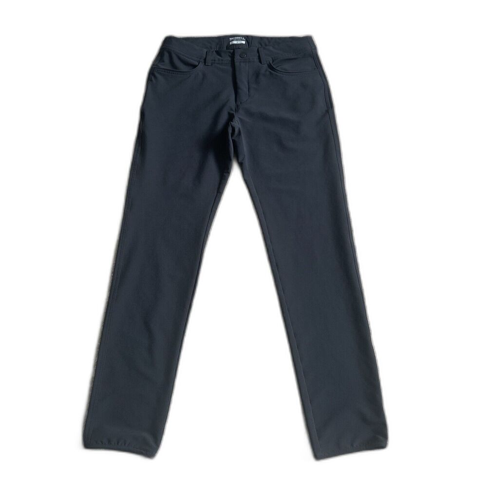 Merrell Pants Womens 4 Stapleton II Straight Leg Outdoors Hiking Dark Charcoal